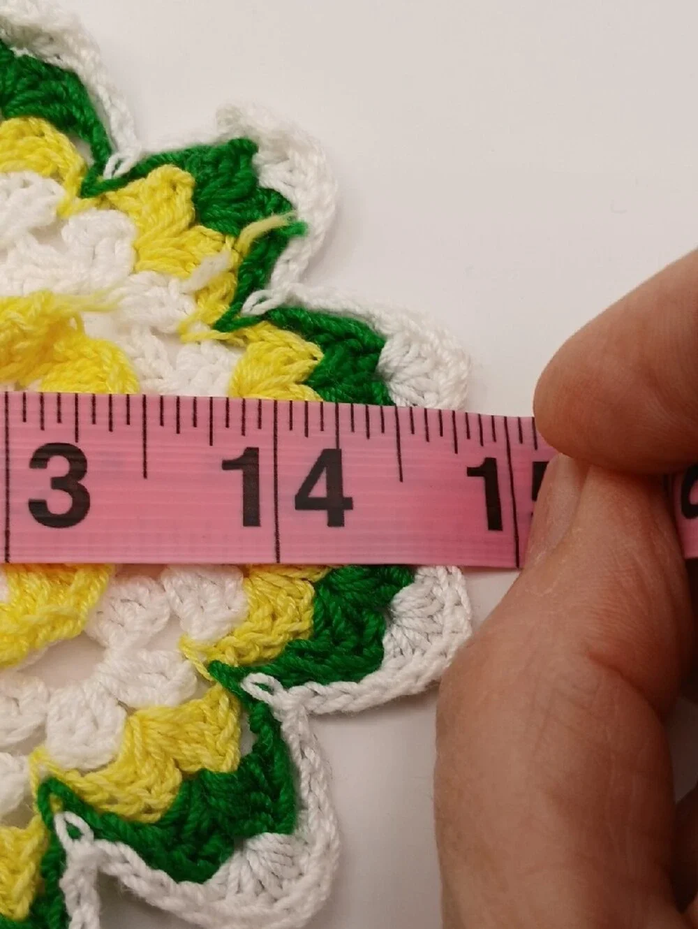 READ Handmade Crochet Floral Doily